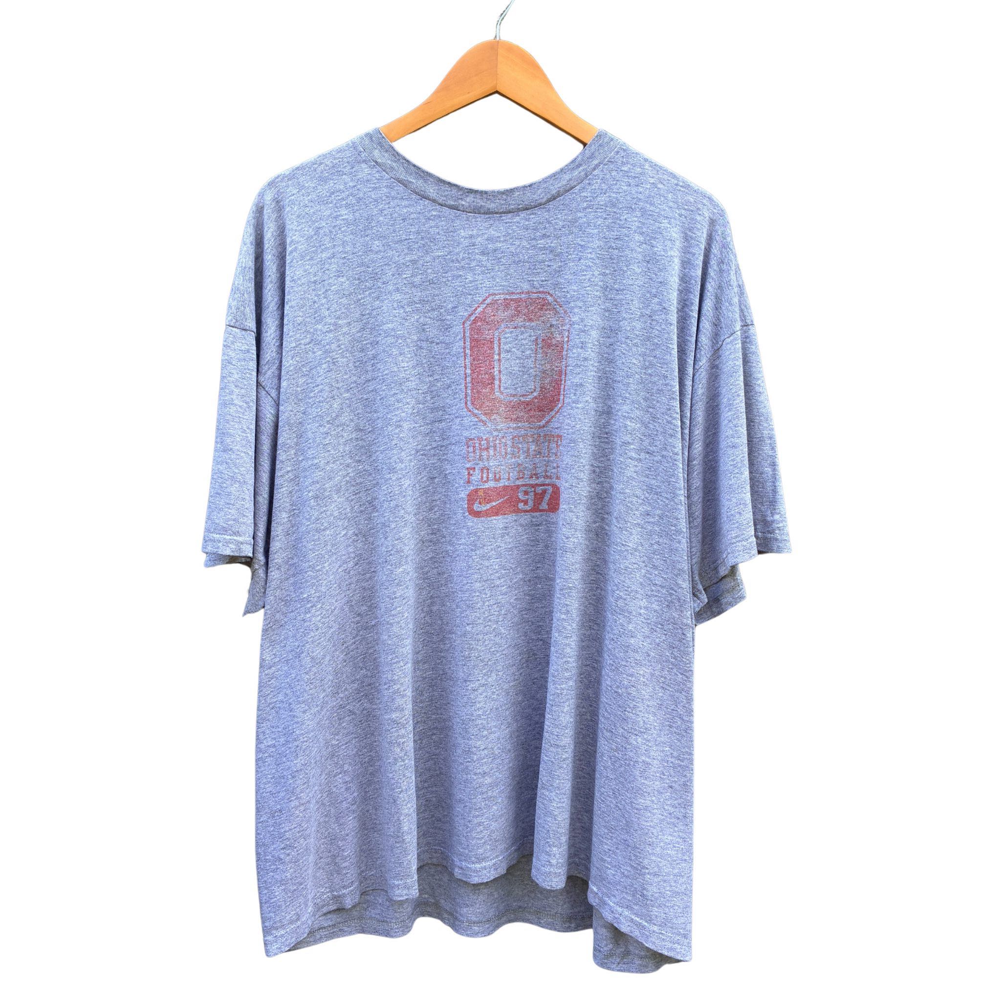 Vintage 90s Ohio State Football Nike NCAA Team Logo USA MADE