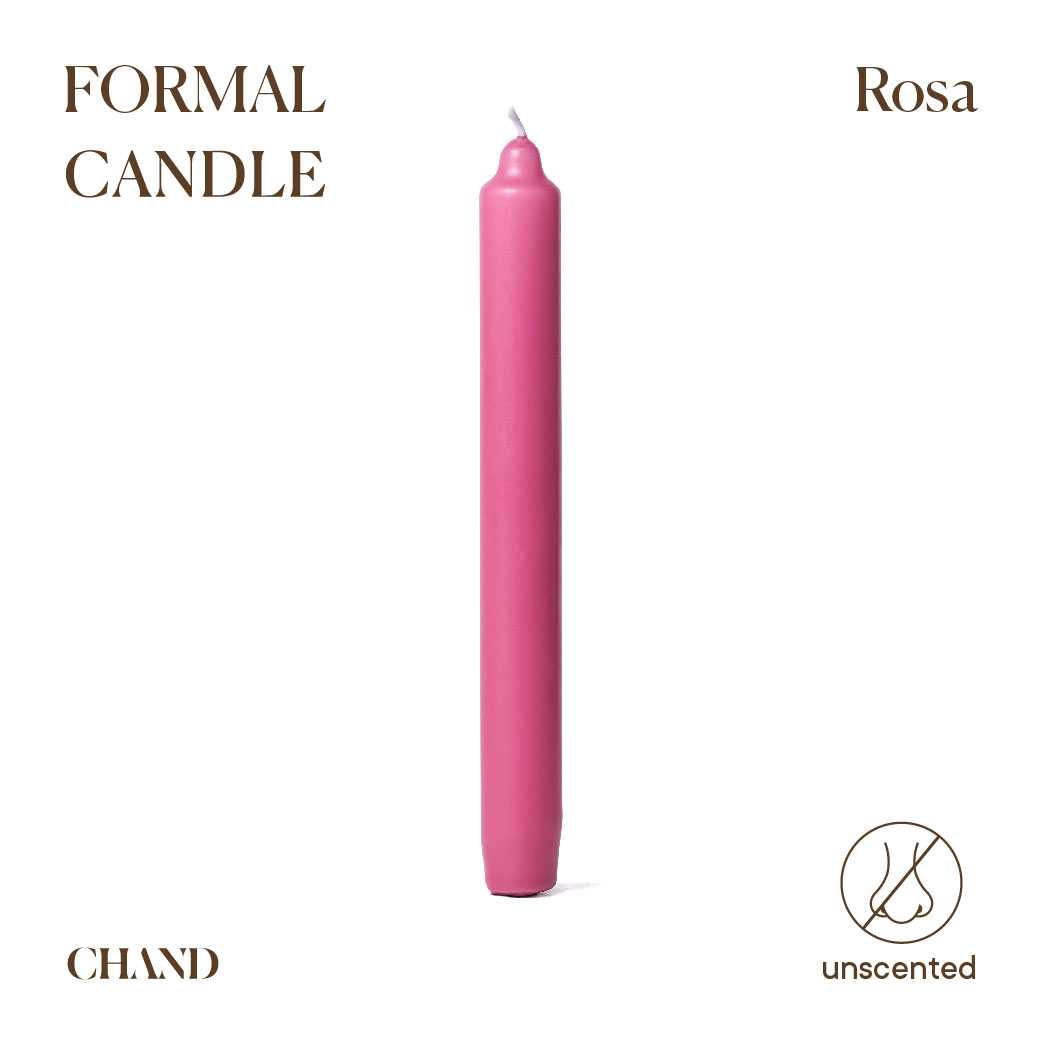 Rosa Formal Candle