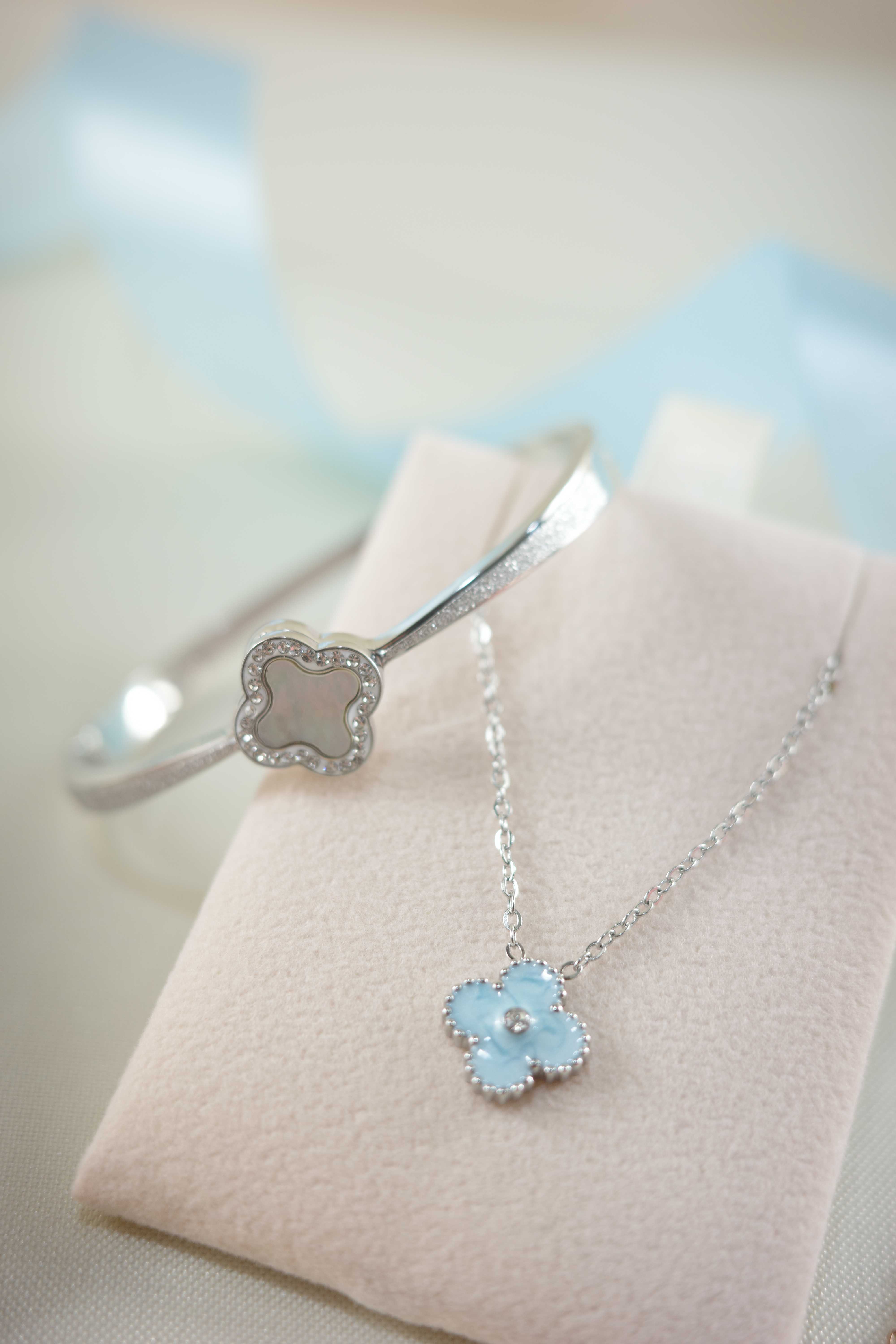NEW SET  ชุดกำไลและสร้อยคอ  FO-077
