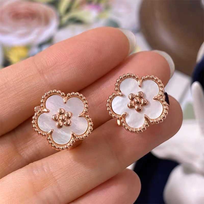VAN CLEEF EARRINGS   Van Cleef & Arpels Lucky Spring Earrings