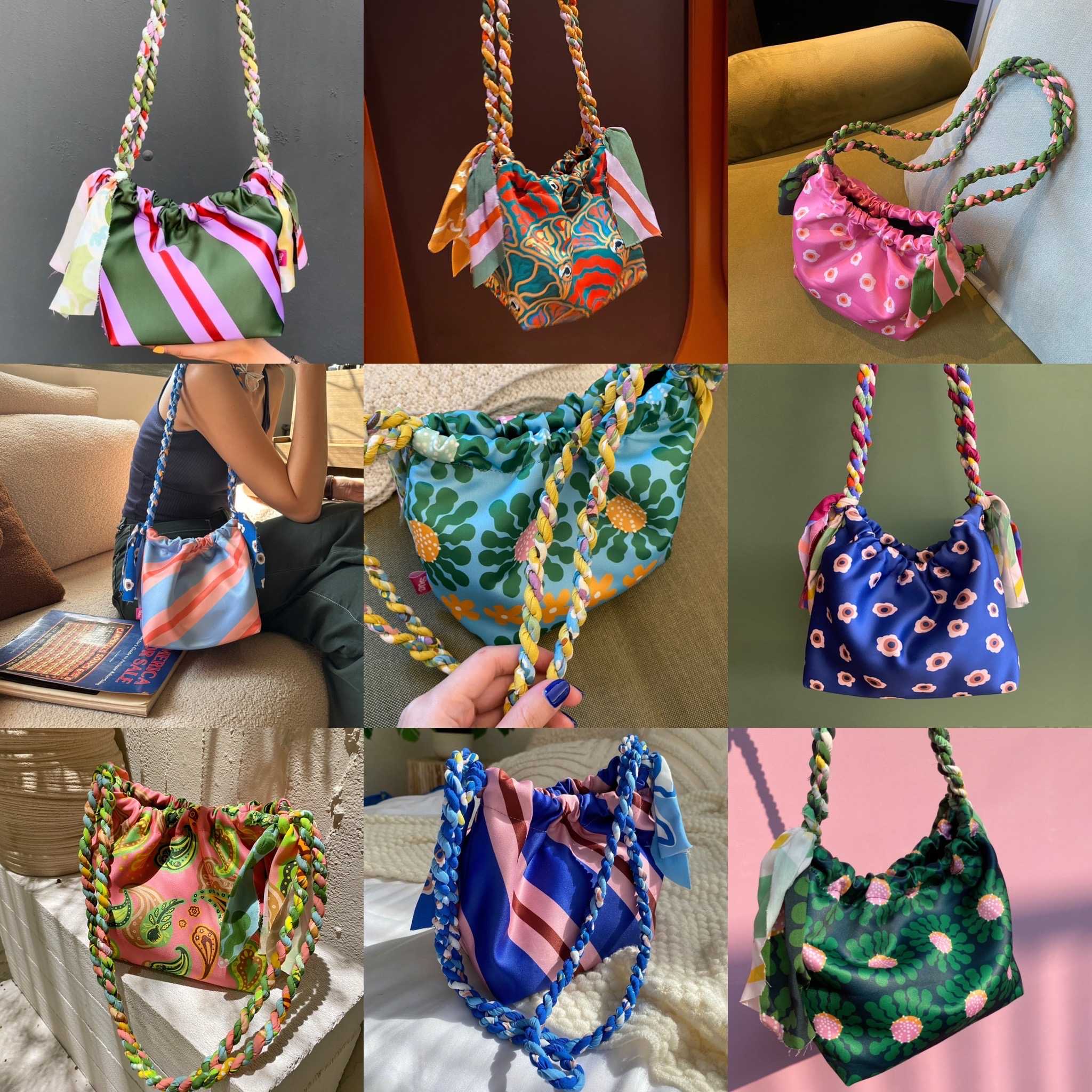 (7 choices) SUE Twist Bag SS2