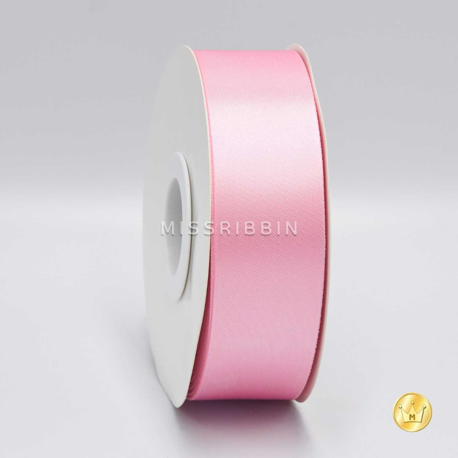 ริบบิ้นผ้าต่วน (สี 205) ม้วนยาว 50/200หลา ขนาด 12 15 21 30 40 50 60มม.