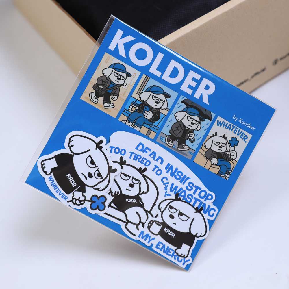 Sticker Set - Kolder Mascot