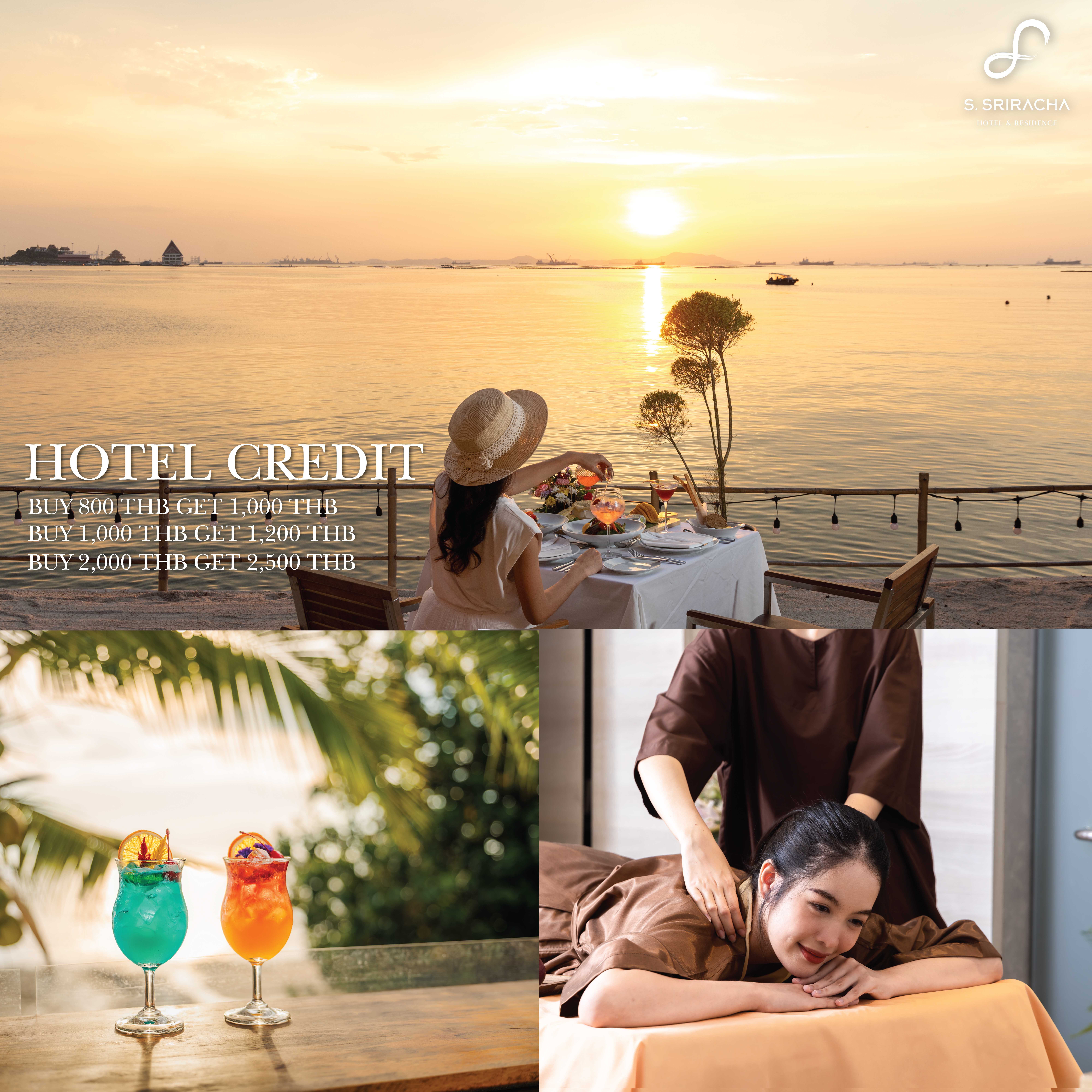 [ททท.74] Hotel Credit, Pay less Get more.