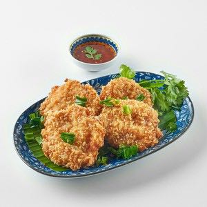 ทอดมันกุ้ง • Deep Fried Shrimp Cakes