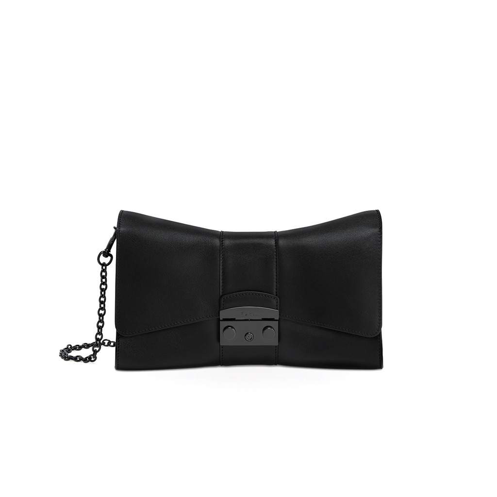 Furla รุ่น Metropolis S Shoulder Bag Remix กระเป๋าสะพายผู้หญิง WB00931BX1709 สี NERO