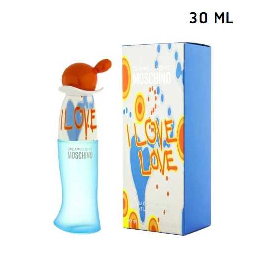 (30 ML) Moschino I Love Love For Women EDT 30 ml กล่องซีล