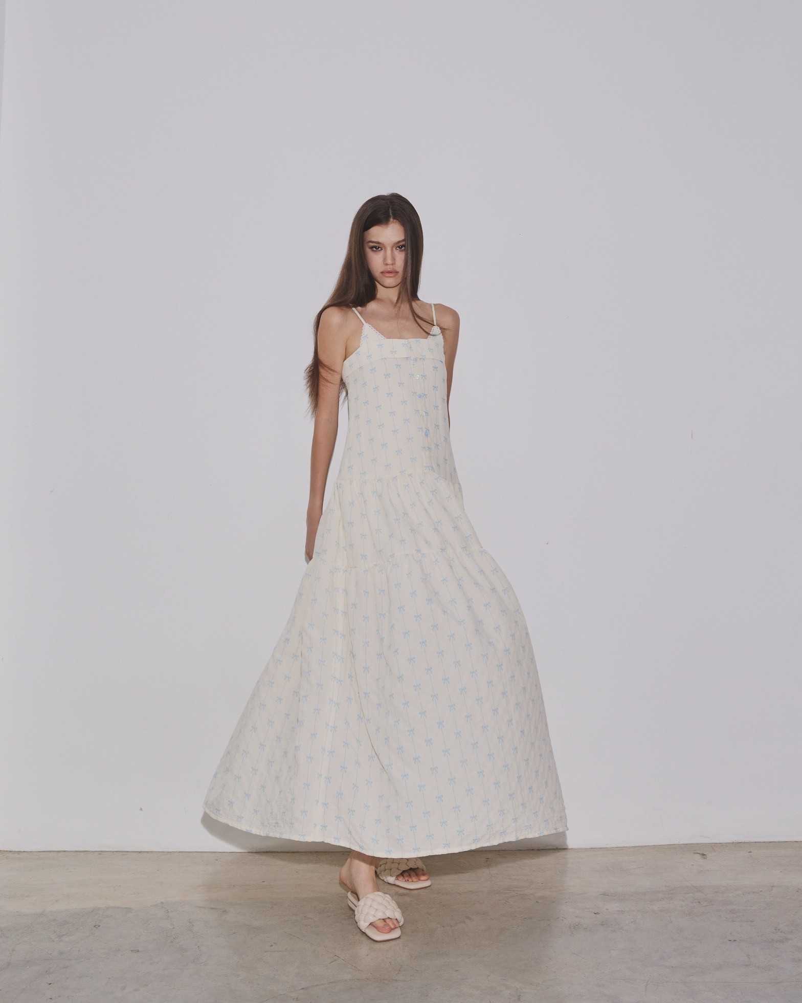 MIMOSA DRESS BLUE RIBBON