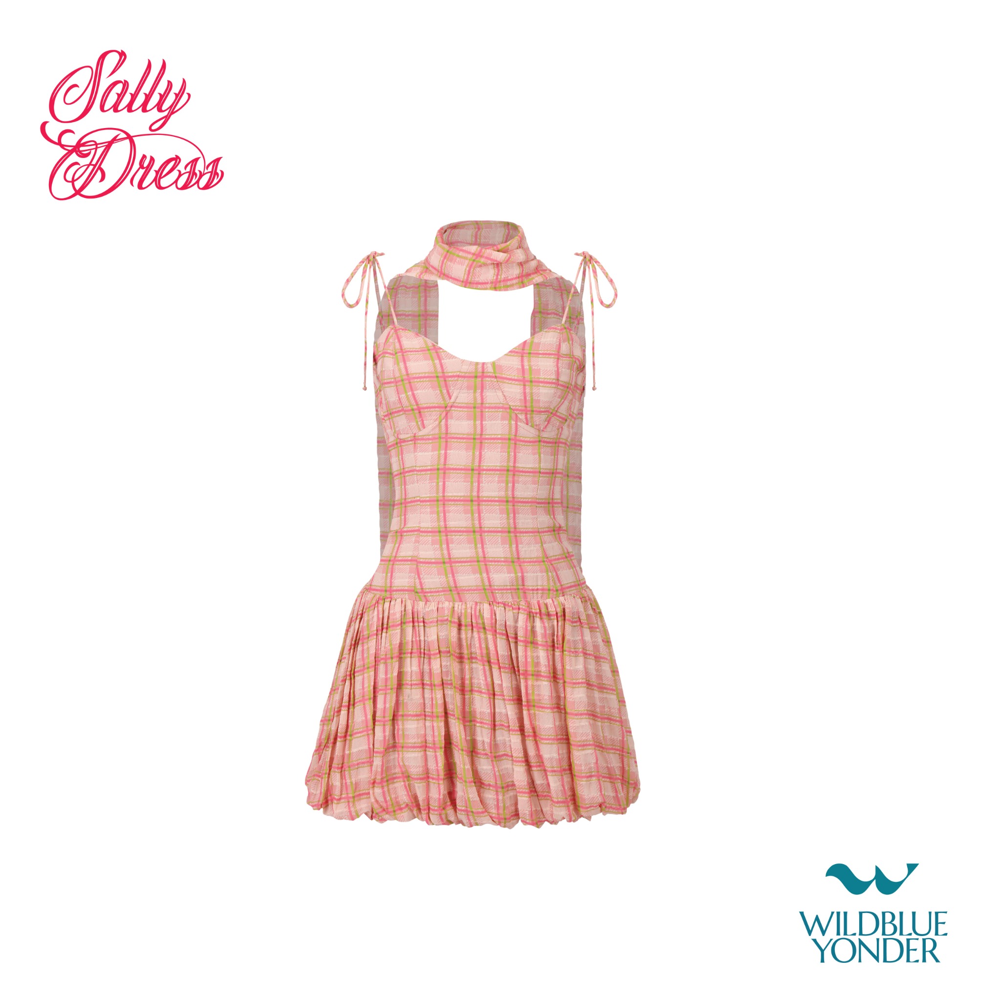 Wildblueyonder - SALLY MINI DRESS ชุดเสื้อเกาะอก มินิเดรส