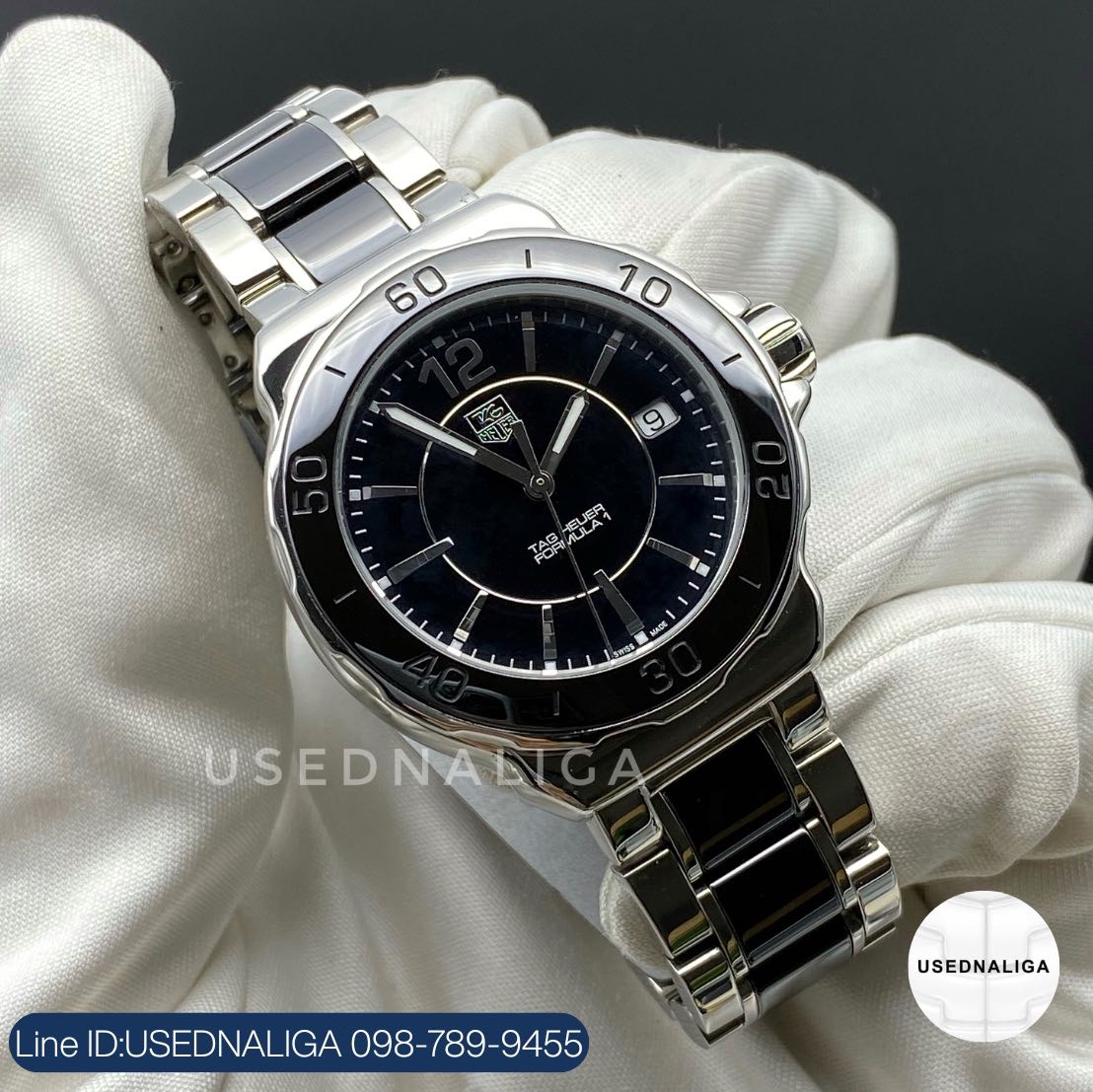Tag Heuer  F1 Ceramic Blk Boysize