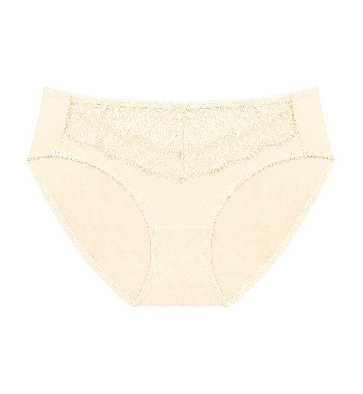 NEW Triumph 10225966 Sculpt Eclipse Midi-P 1938 กางเกงชั้นในรูปแบบมิดี้ สีครีม