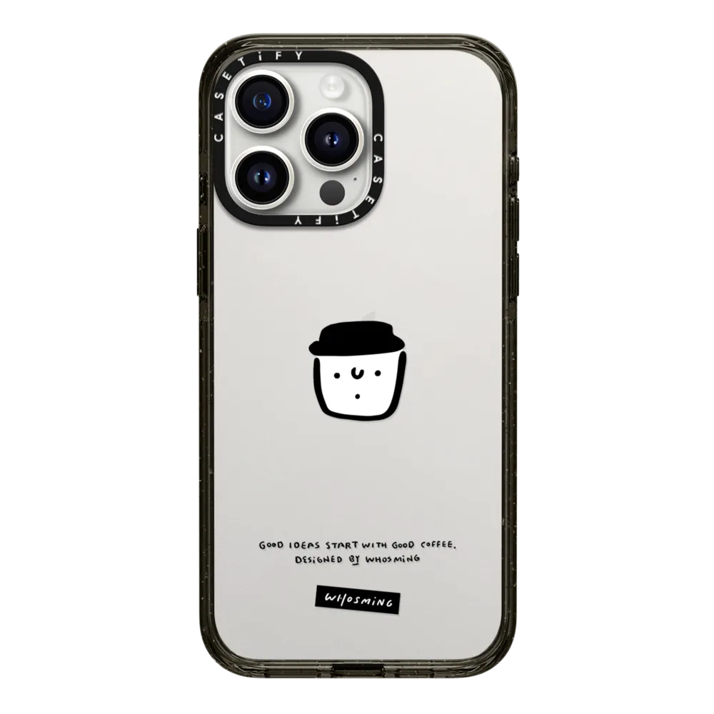 [พร้อมส่ง] CASETiFY | WHOSMiNG - GOOD COFFEE