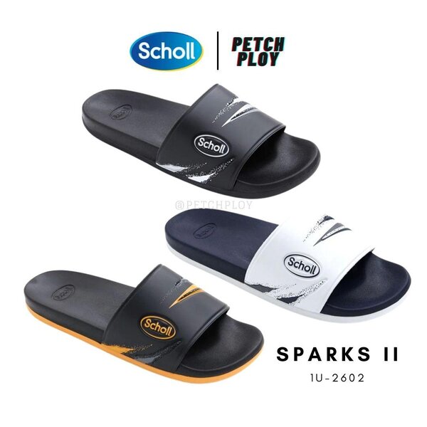 Scholl รุ่น Sparks ll 1U-2602 รองเท้าสกอลล์ของแท้