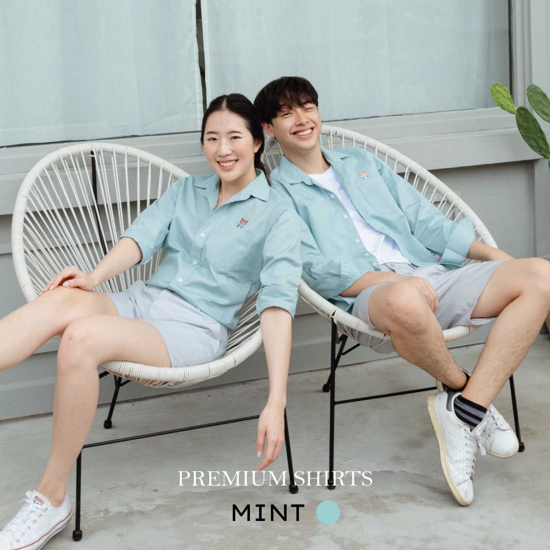 Premuim shirt - เสื้อเชิ้ตแขนยาว ผ้าcotton100%