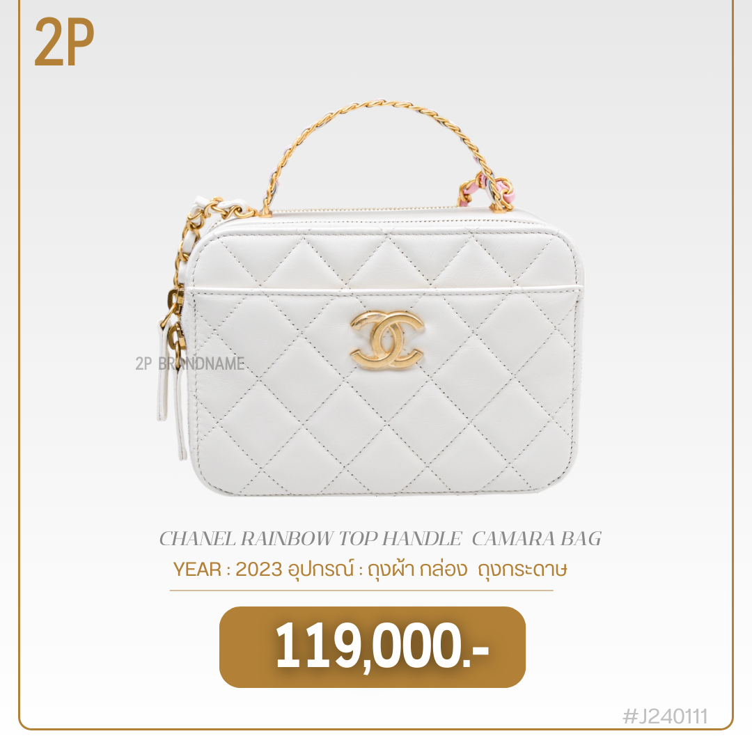 CHANEL  TOP HANDLE CAMARA BAG (J240111)