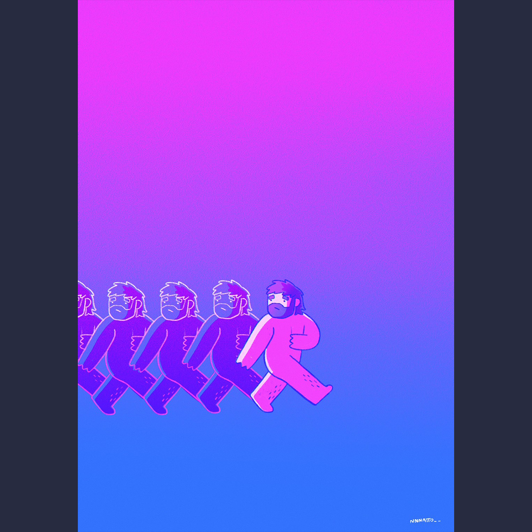 Regret A6 postcard