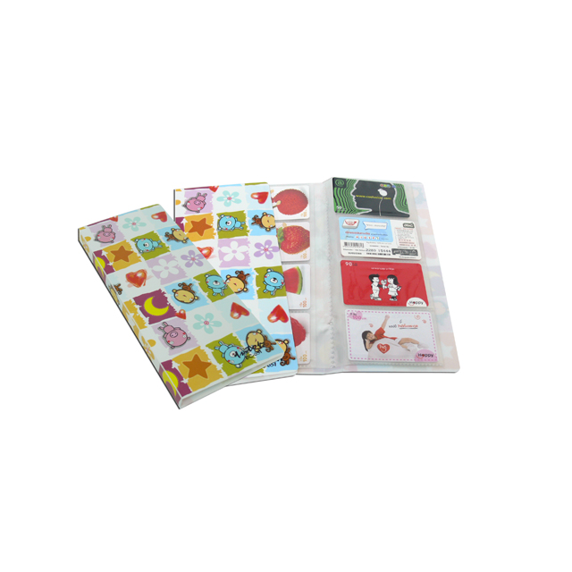 แฟ้มใส่นามบัตร Card Album 80ช่อง ลาย Toon Story #BC-651