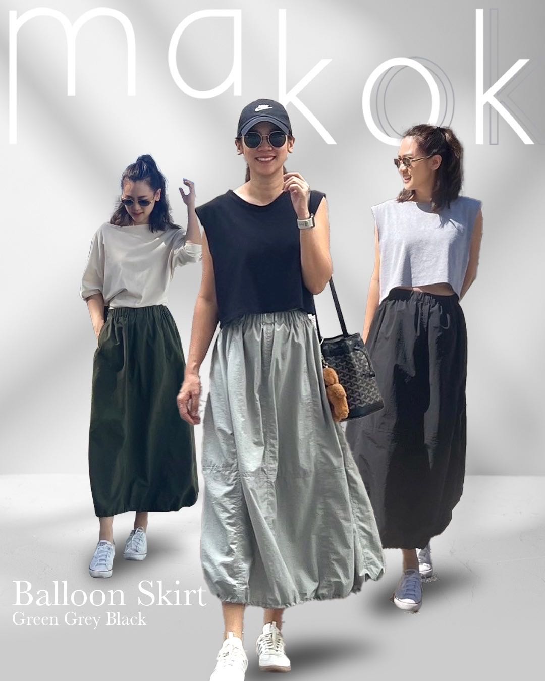 ms.makok กระโปรง Balloon Skirt (Pre-order)