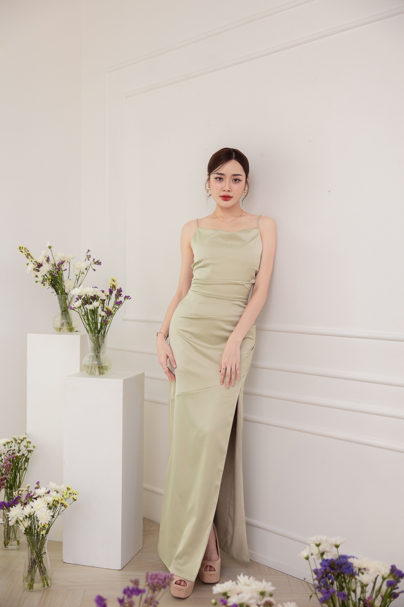 ชุดเดรสไปงานแต่ง ชุดออกงาน MY LADY BY BAIFERN - ML0462