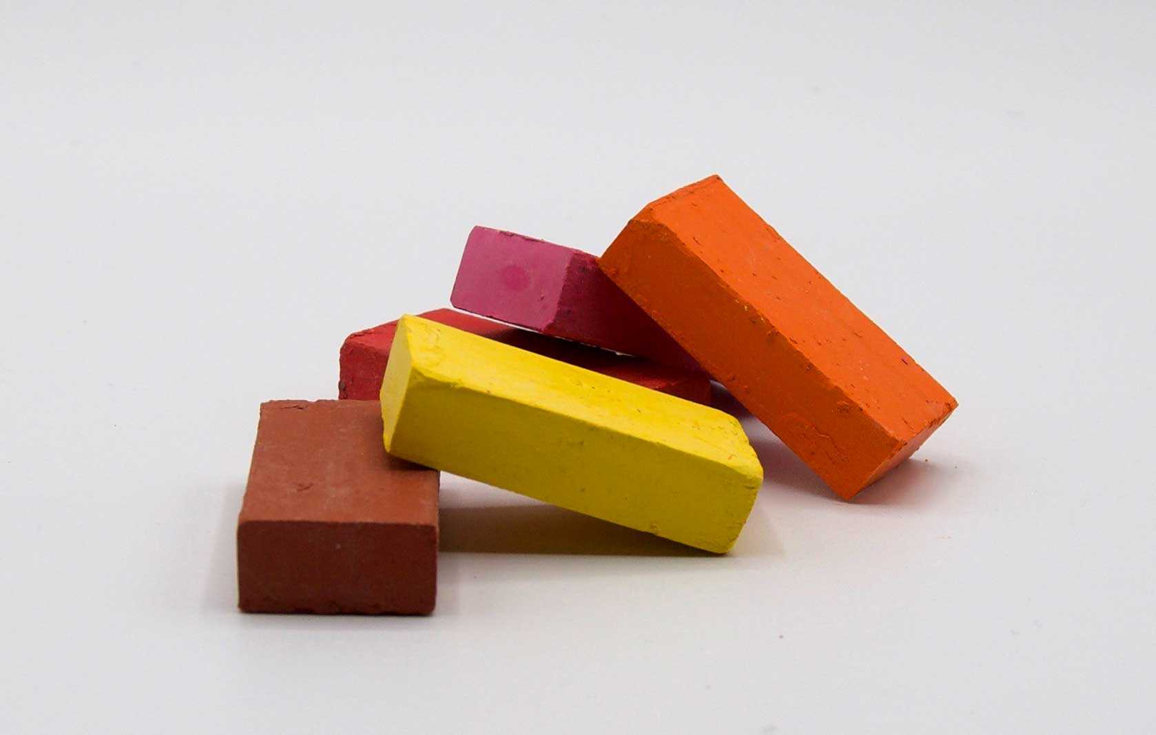 สีเทียนขี้ผึ้งก้อนสี่เหลี่ยม แบบขายปลีก Stockmar wax block crayons - Single colours / ชุดที่ 2