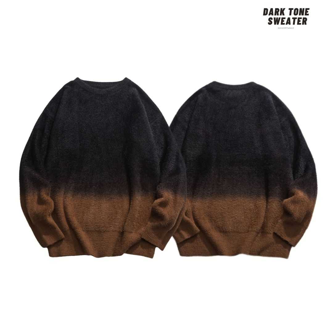 (พร้อมส่ง) Jeera168 | Dark tone Sweater