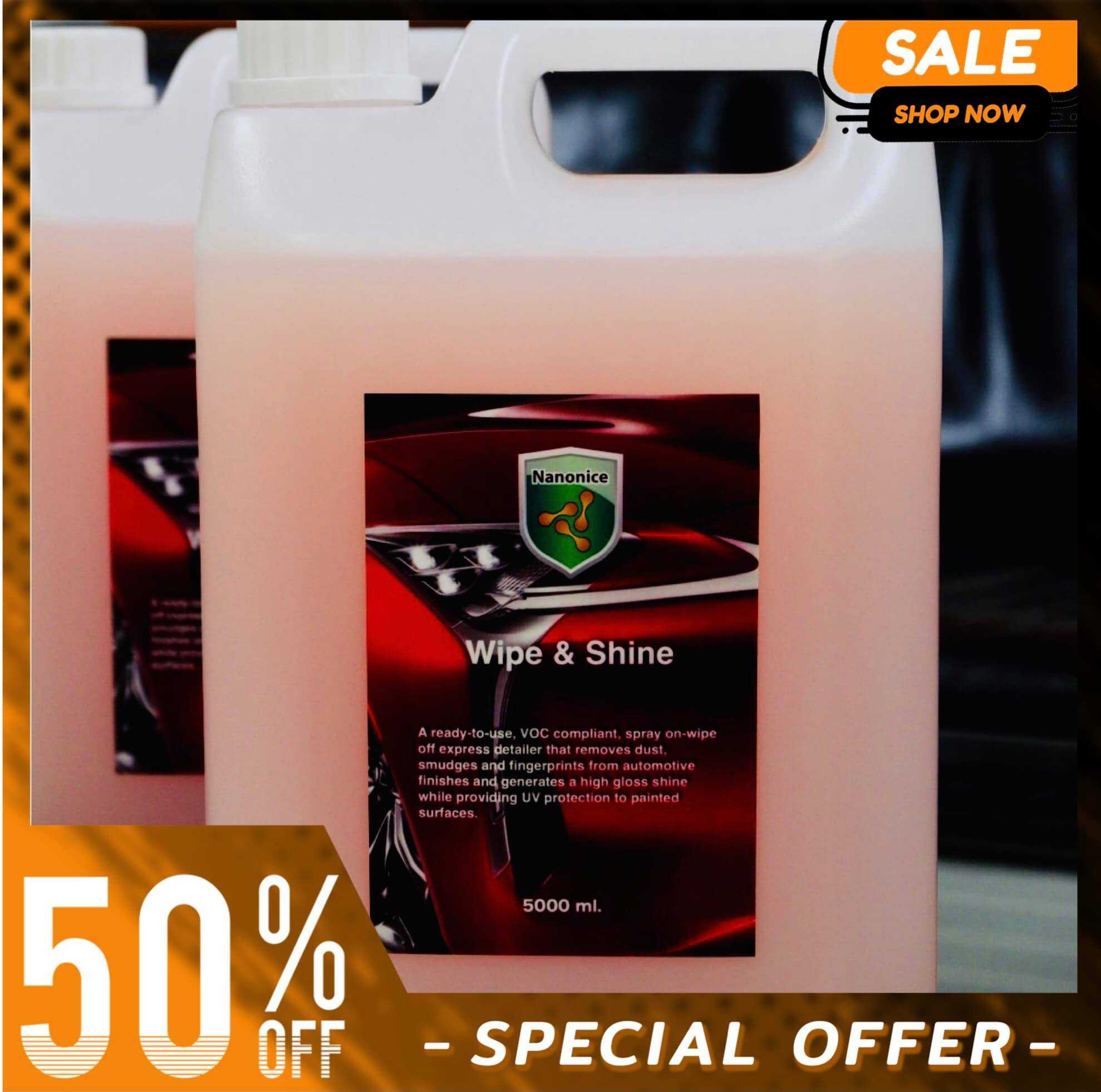 Nanonice Wipe & Shine (Express Detailer) ขนาด 5000 ml.