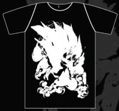 เสื้อยืดพิมพ์ลาย นกเหยี่ยว (เสื้อสีดำ)