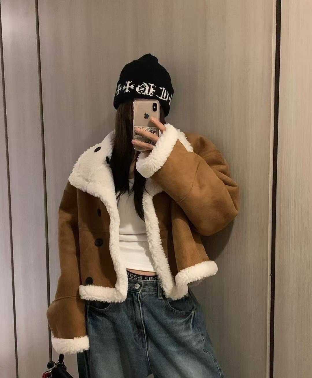 SUEDE FUR 2 SIDE JACKET