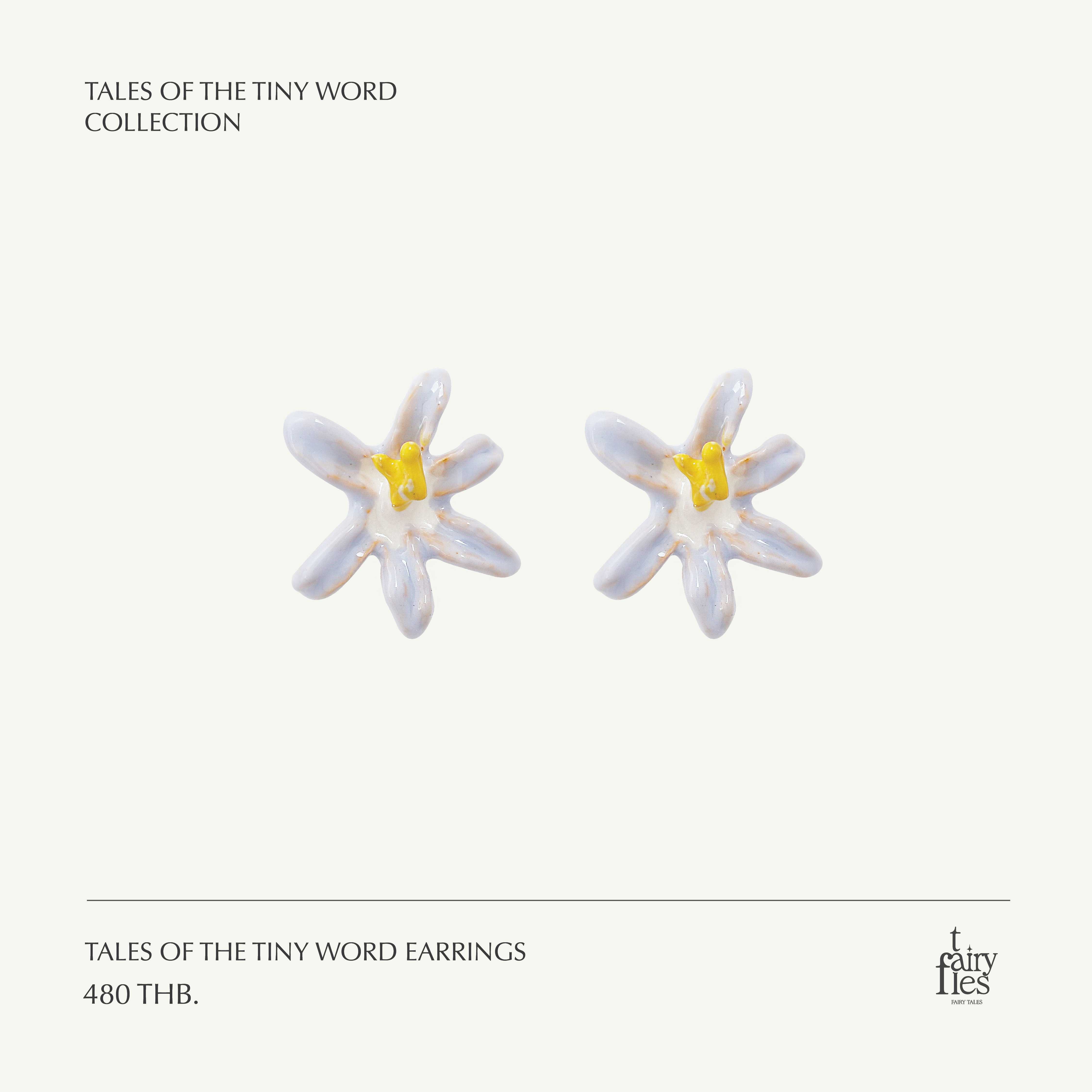 Tales of the tiny Earrings/ต่างหูรูปดอกไม้