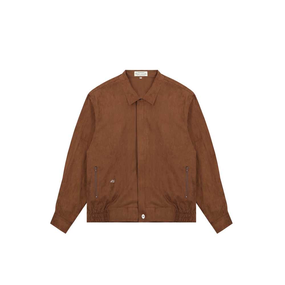 RBGF Suede Blouson Jacket (Mocha)