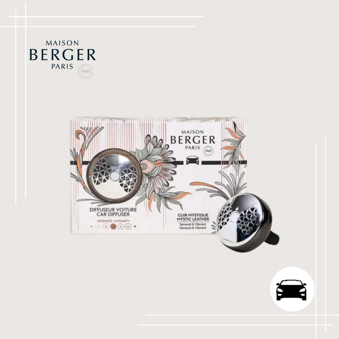 Car set - Evanescence+ refill Mysti Leather :เซ็ทน้ำหอมสำหรับรถยนต์กลิ่น มิสทิส เลเทอร์