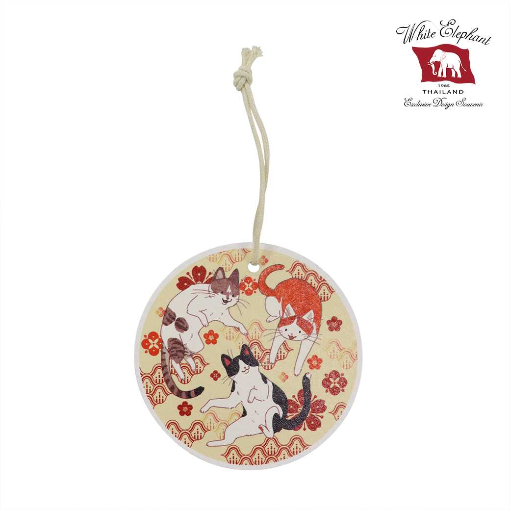ฟองน้ำเยื่อไม้ CELLULOSE SPONGE ลาย KITTY 04