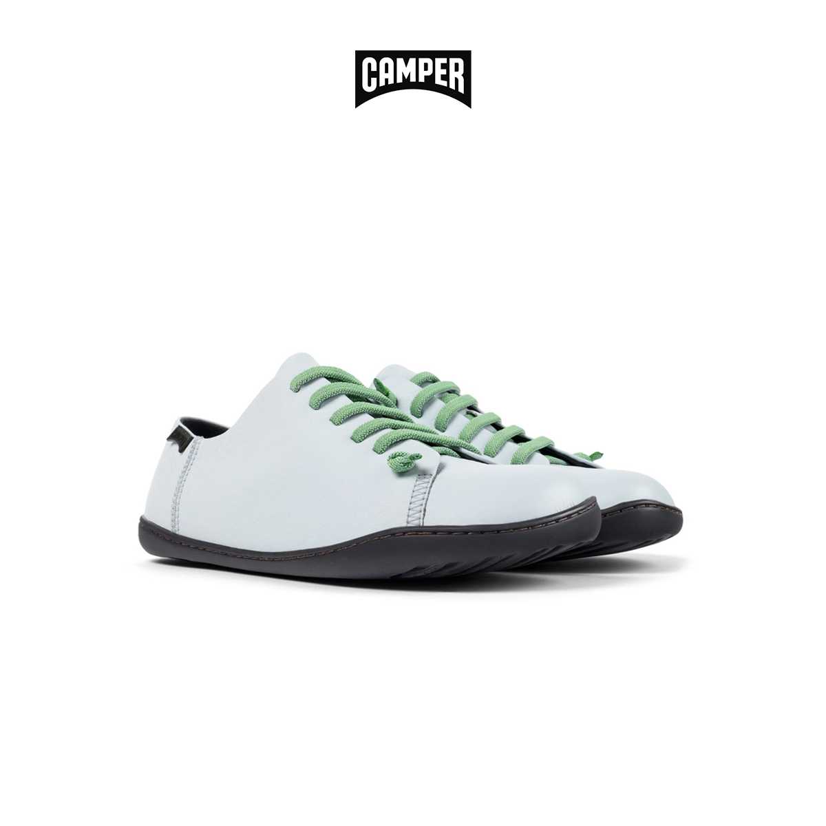 CAMPER รองเท้าผ้าใบ ผู้ชาย รุ่น Peu Cami สีเทา ( SNK -  K100249-052 )