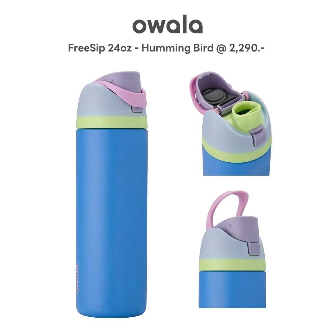 Owala FreeSip 24oz - Humming Bird จากอเมริกา พร้อมส่ง