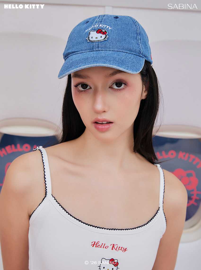 Sabina หมวกแก๊ปเดนิม Hello Kitty รหัส SZL26010