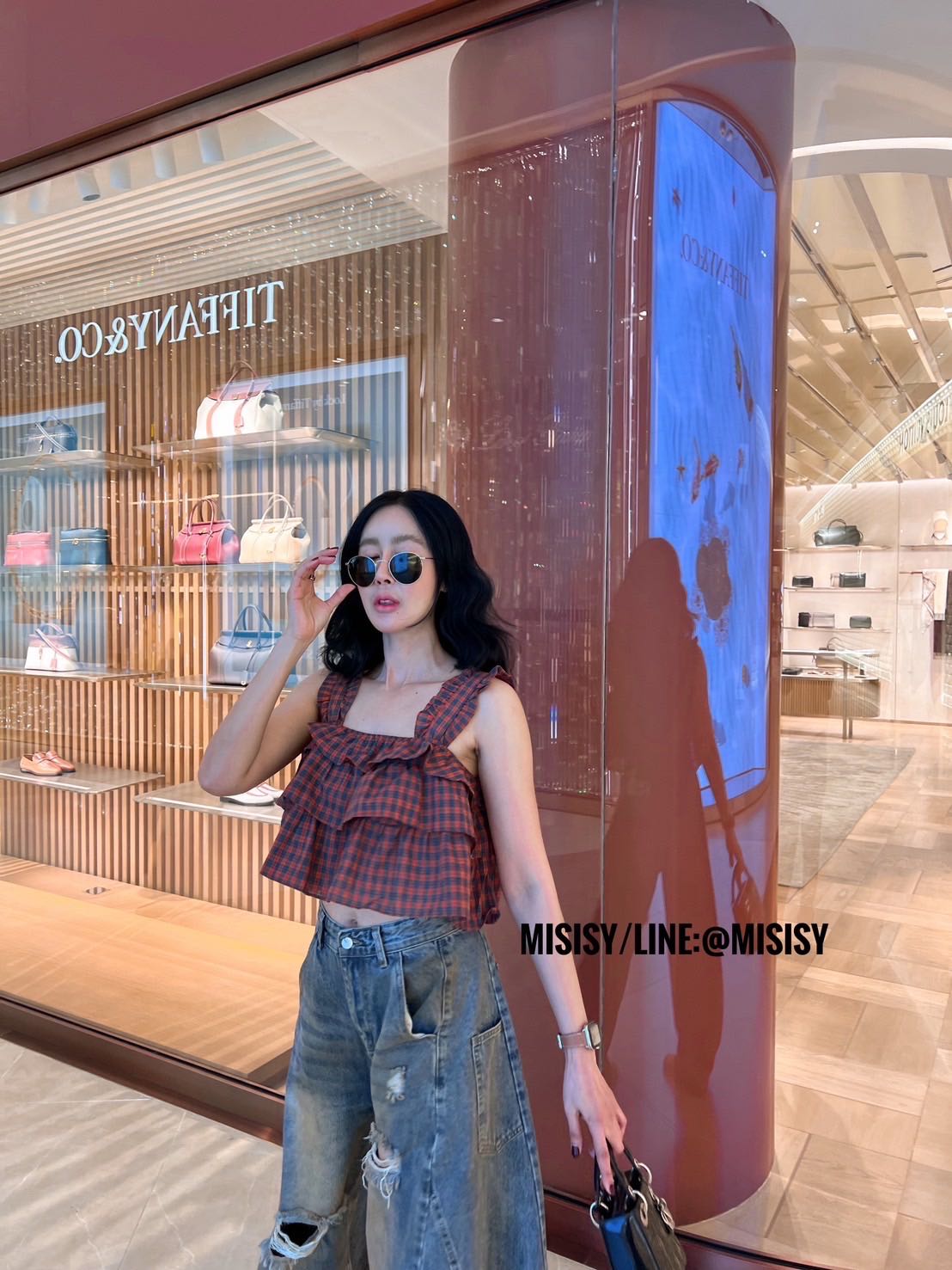 เสื้อชั้นระบายสก้อต