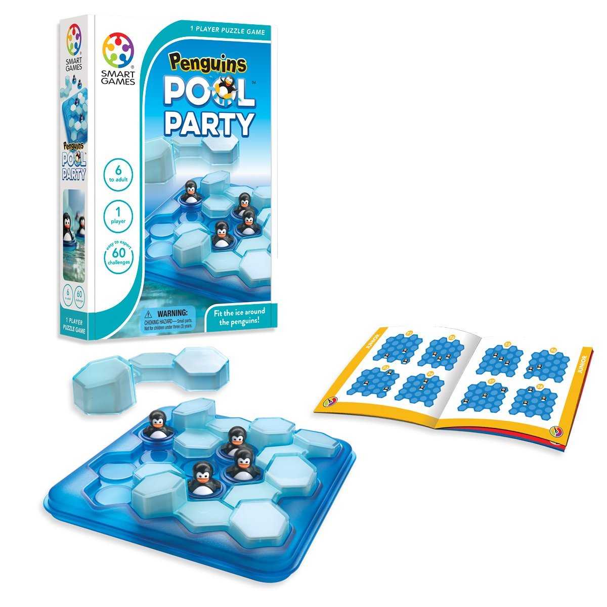SMART GAMES, Penguins Pool Party สำหรับ 6 ปี+ ลิขสิทธิ์แท้เบลเยียม ร้านเป็นตัวแทนในไทย