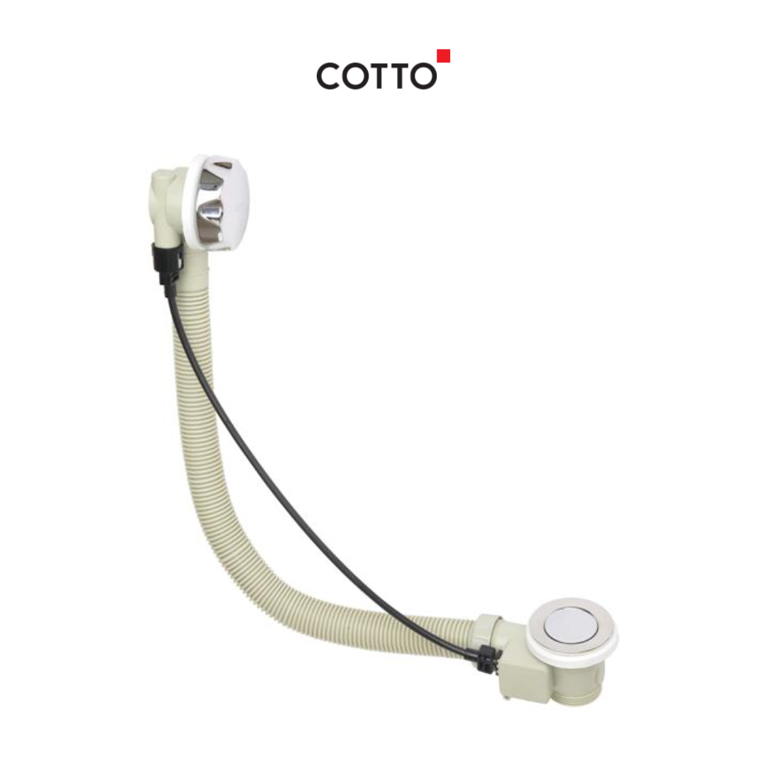COTTO Cotto ชุดสะดืออ่างอาบแบบ POP-UP พลาสติก รุ่น TS311PP(S)