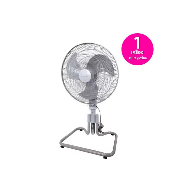 SMARTHOME สมาร์ทโฮม พัดลมอุตสาหกรรม ขนาด 18 นิ้ว รุ่น SF18GA สีเทา จำนวน 1 เครื่อง 115395