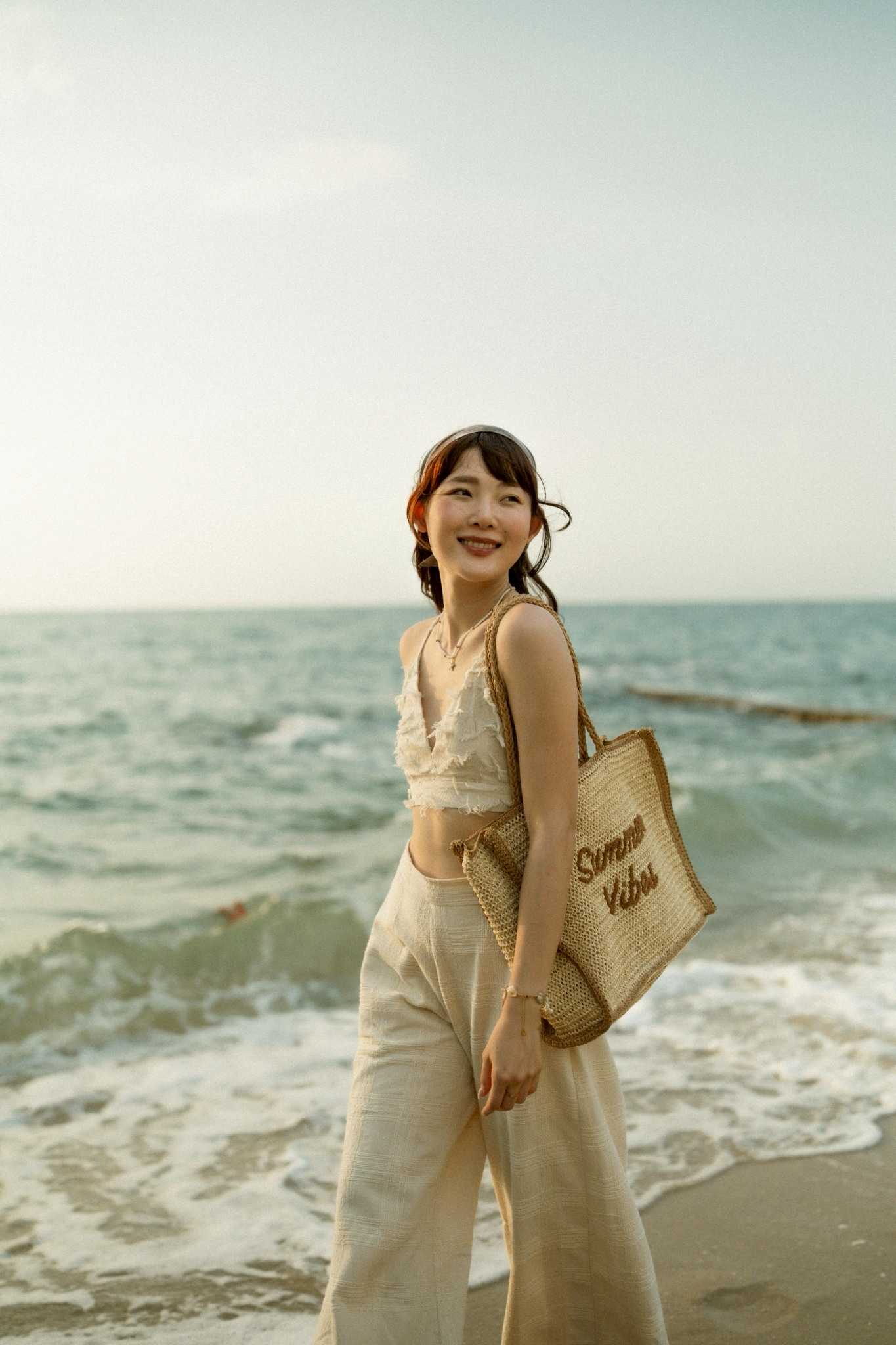 Padbok พัดโบก กางเกงคอทตอนผูกหน้า