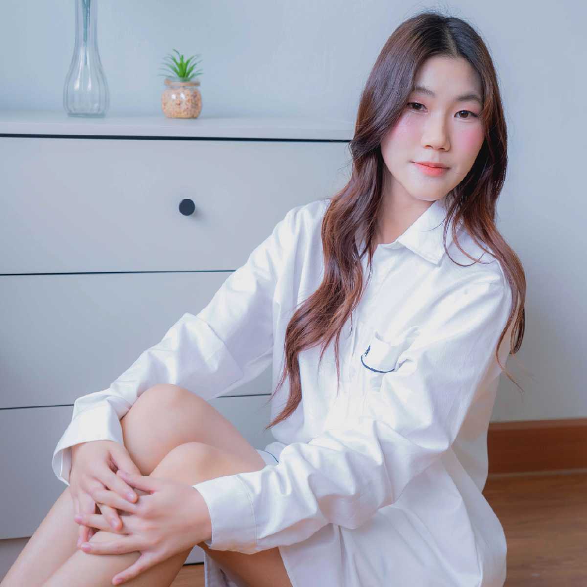 🍃 Cozy Chic Set เชิ๊ตเซ็ทโอเวอร์ไซส์  (WB014)