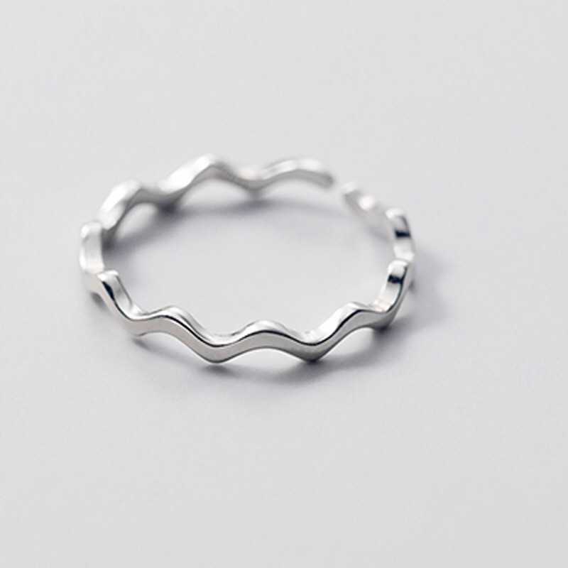 earika.earrings - kink ring แหวนเงินแท้ ฟรีไซส์ปรับขนาดได้