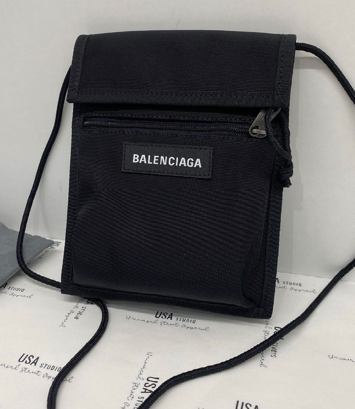 Balenciaga nylon explorer bag