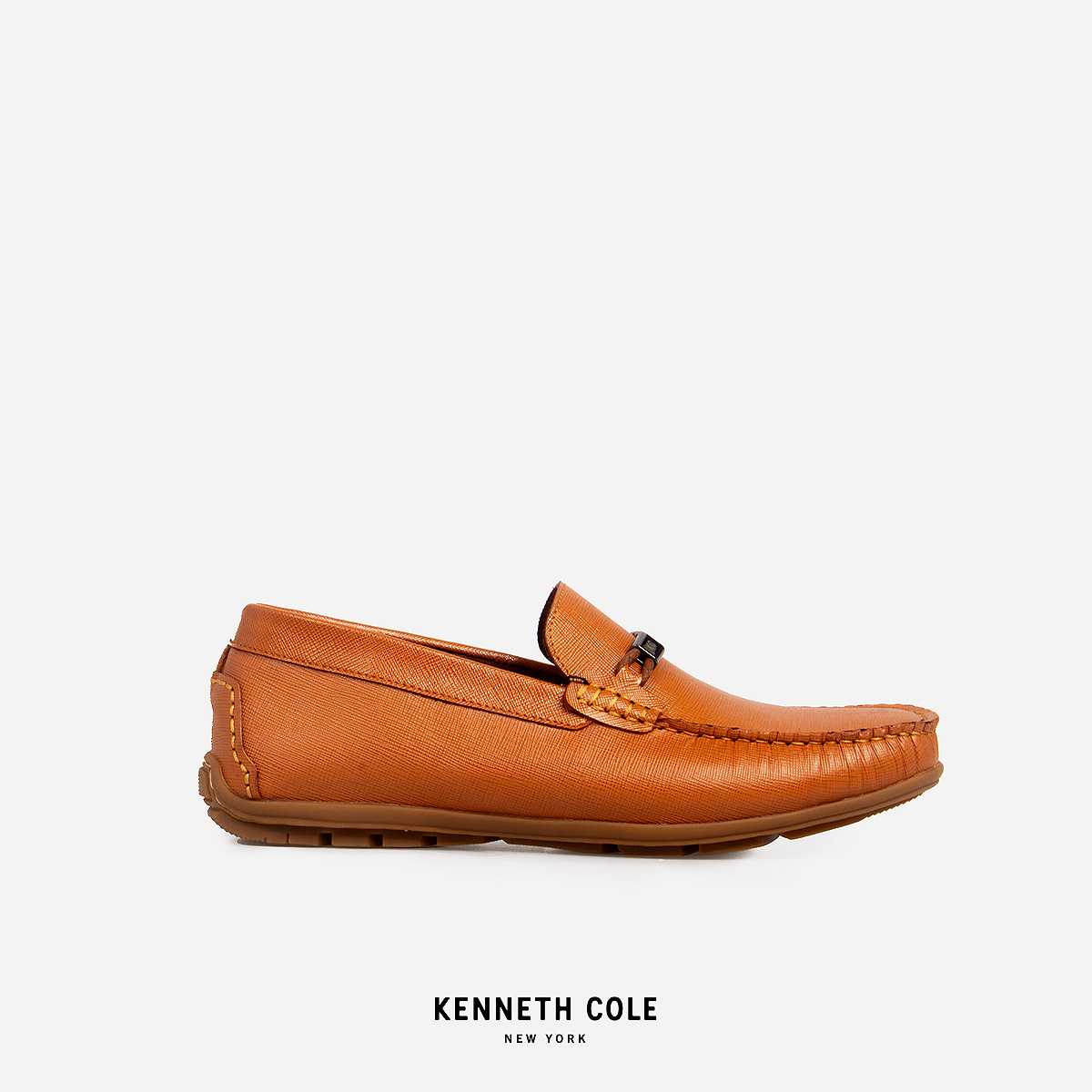 KENNETH COLE รองเท้าลำลองผู้ชาย รุ่น DILAN SAILOR BROWN สีน้ำตาล ( CAS - RS64050LE-200 )