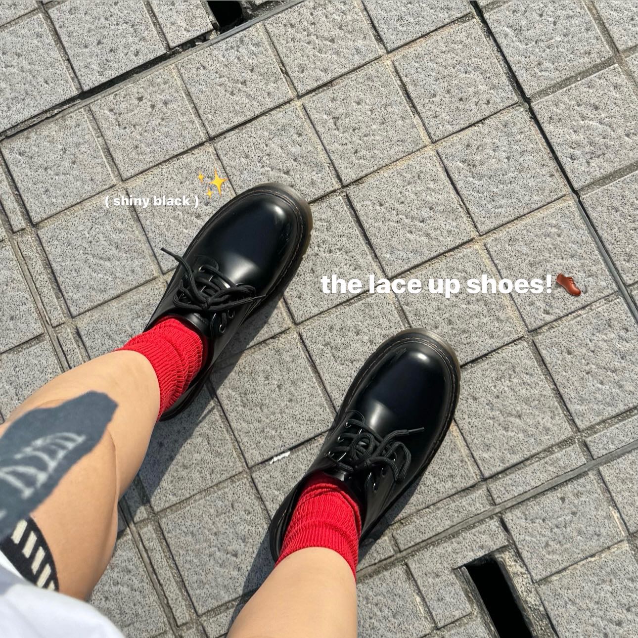 (PRE ORDER) THE LACE UP SHOES (3colors) 35-40