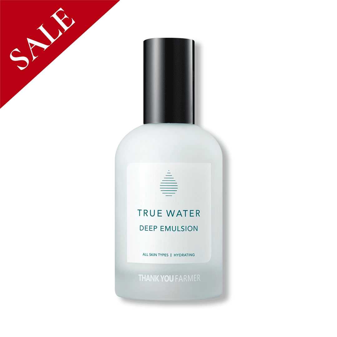True Water Deep Emulsion อิมัลชันเพิ่มความชุ่มชื้น ฟื้นฟูผิวที่เหนื่อยล้าให้ดูมีชีวิตชีวา