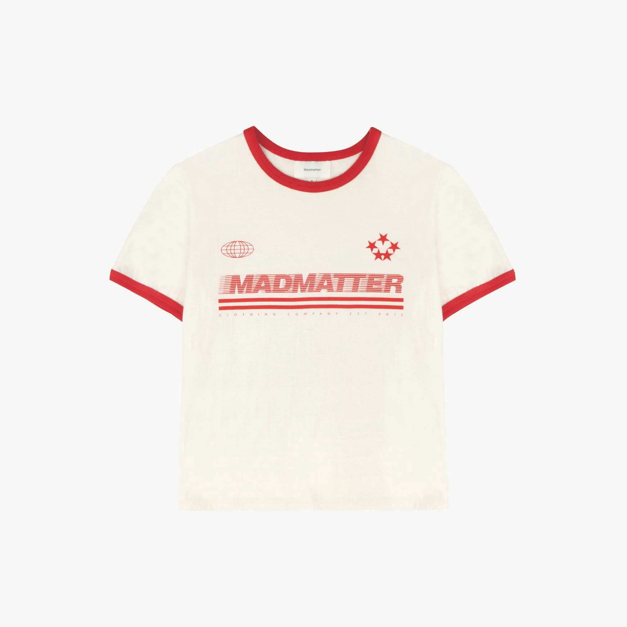 Sport Ringer Tee Natural/Red