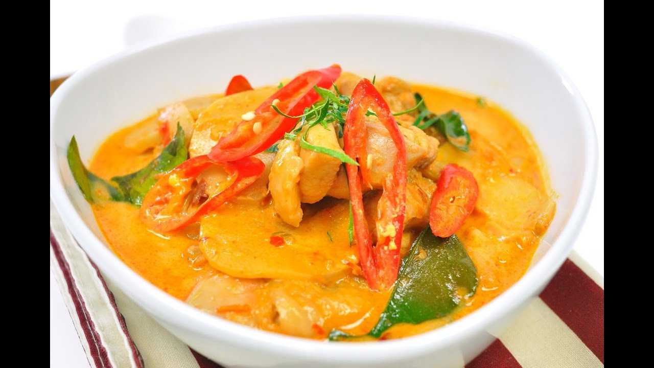 แกงคั่วไก่-เนื้อ-กบ Roasted curry with chicken/ beef/ frog