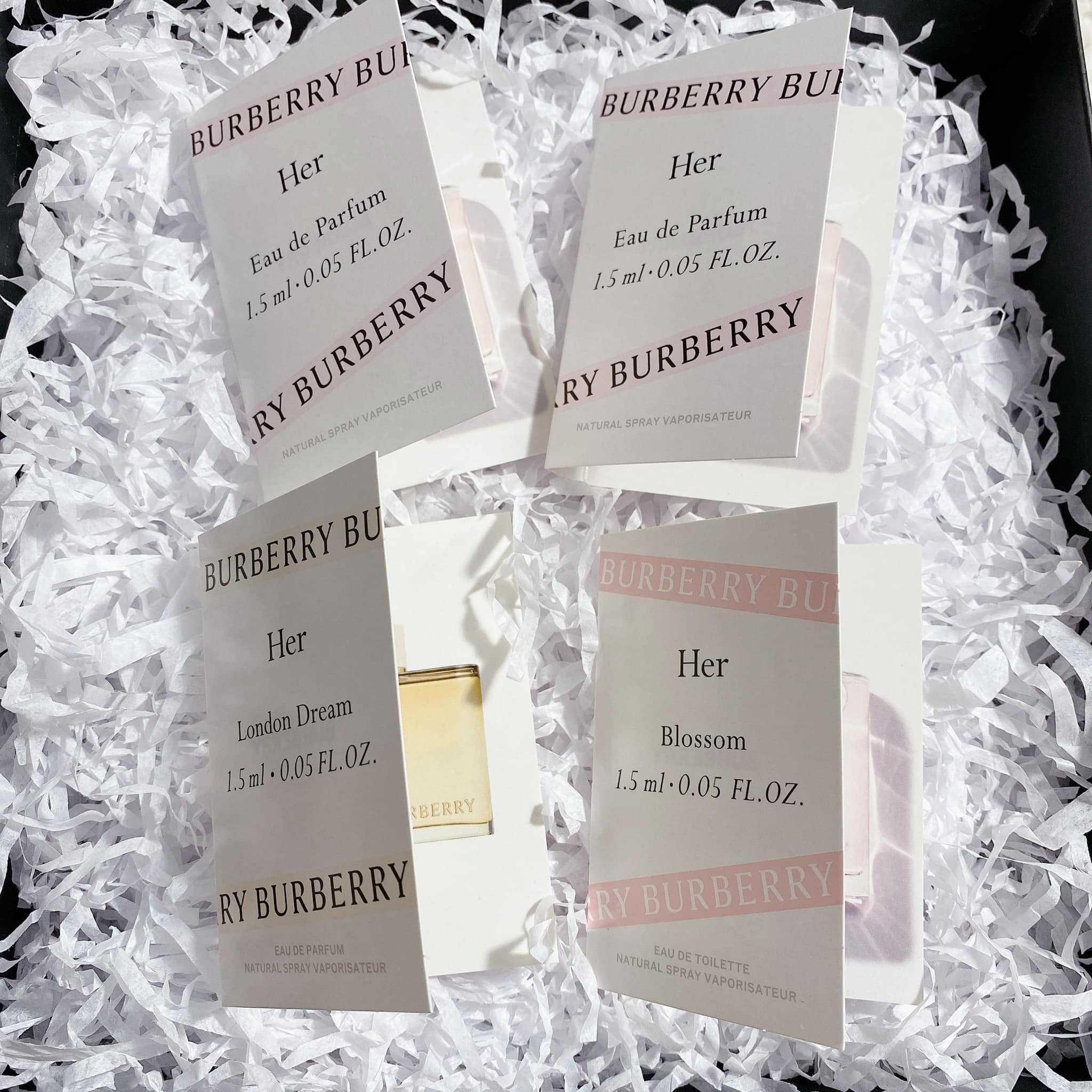 ไวออล Burberry her 1.5ml .
