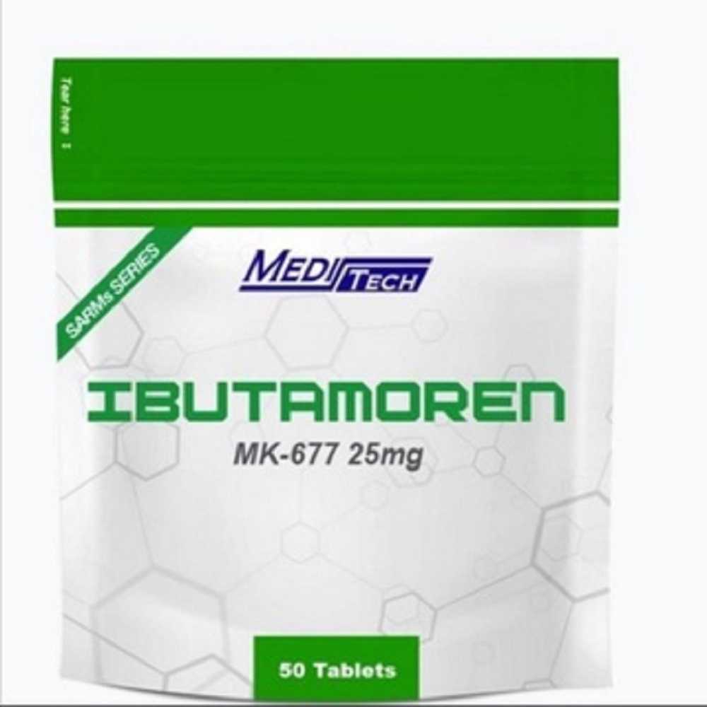 IBUTAMOREN MK-677 25mg 50Tablets